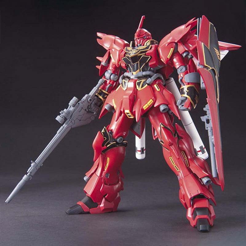 Bandai Gundam Model Kit HGUC Sinanju Efreet Schneid Geara Doga JAGD DOGA Gelgoog Action Figure