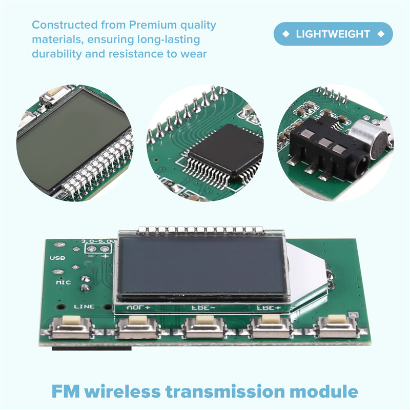 FFYY-FM Wireless Transmitter Module FM Transmitter Module For Campus Radio Stations For Microphones