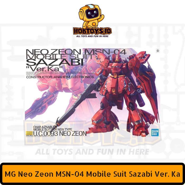 MG Gundam Sazabi Ver. Ka Gunpla
