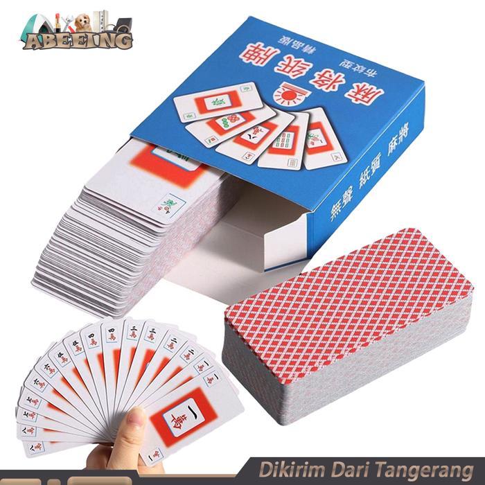 Kartu Mahjong Playing Cards Mahjong Card Mainan China Mahjong