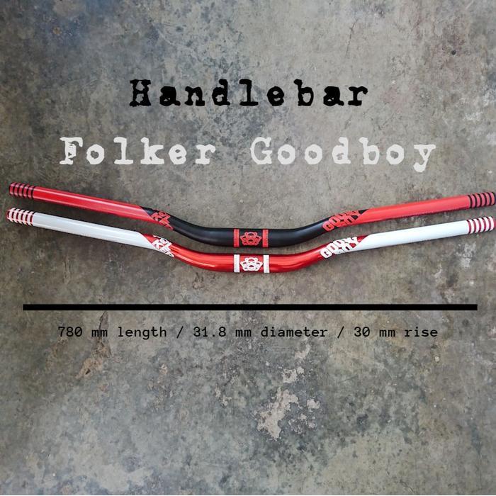 Handlebar Stang Stir Sepeda MTB Folker Goodboy 780 mm Rise 30 Oversize - Mei26