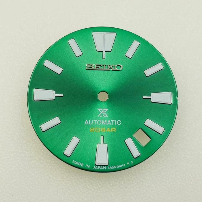 Ready Seiko Turtle 3.8 Date Dial 28.5mm NH35 Seiko mod