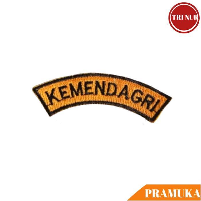 ASLI Bed Text KEMENDAGRI Bordir / Badge Lokasi KEMENDAGRI Bordir / Bed KEMENDAGRI Bordir READY STOCK