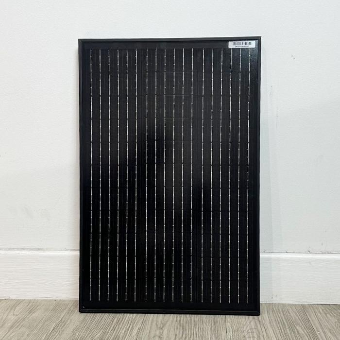 SOLAR PANEL SOLAR CELL PV MODUL 30WP MONOCRYSTALLINE SOLANA BLACK PANEL SURYA MONOCRYSTALINE SOLANA