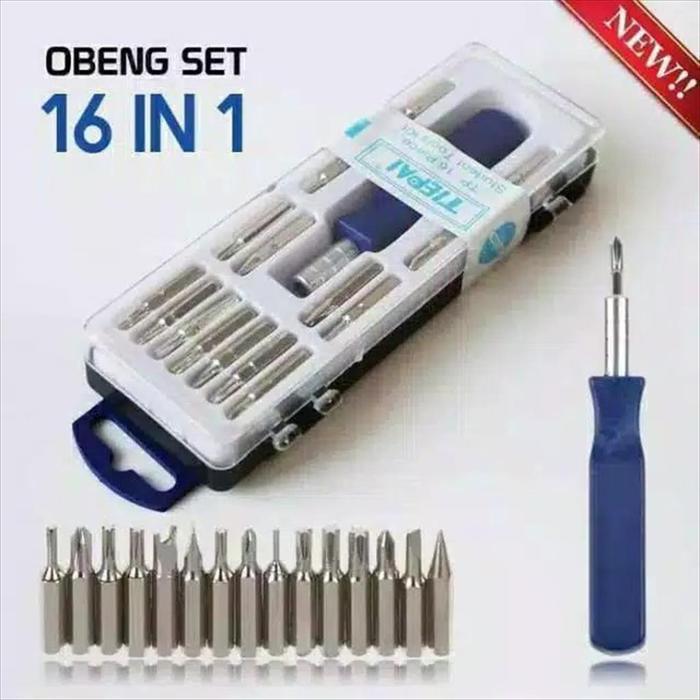 "New" Obeng Set 16in1 Mini Tool Kit