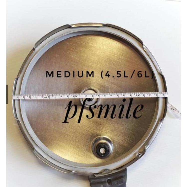 karet panci presto bisa untuk Fissler model lama size medium/tanggung (4.5L/6L) ID 22cm/24cm