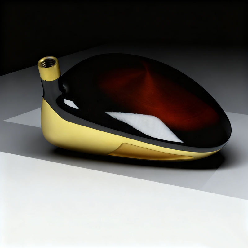 Golf Driver Head Men Gold Golf Head Right Handed 10.5 or 9.5 Degrees Golf Clubs Head and Golf