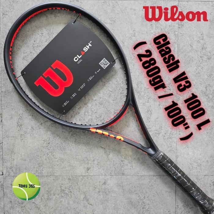 Raket Tenis Wilson Clash V3 100 L ( 280gr / 100" )