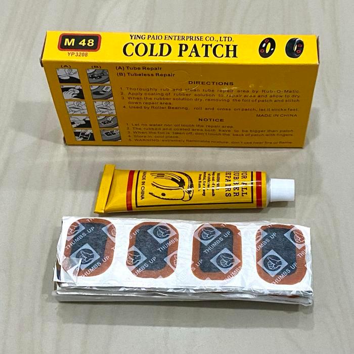 Lem tiptop tambal ban motor & sepeda