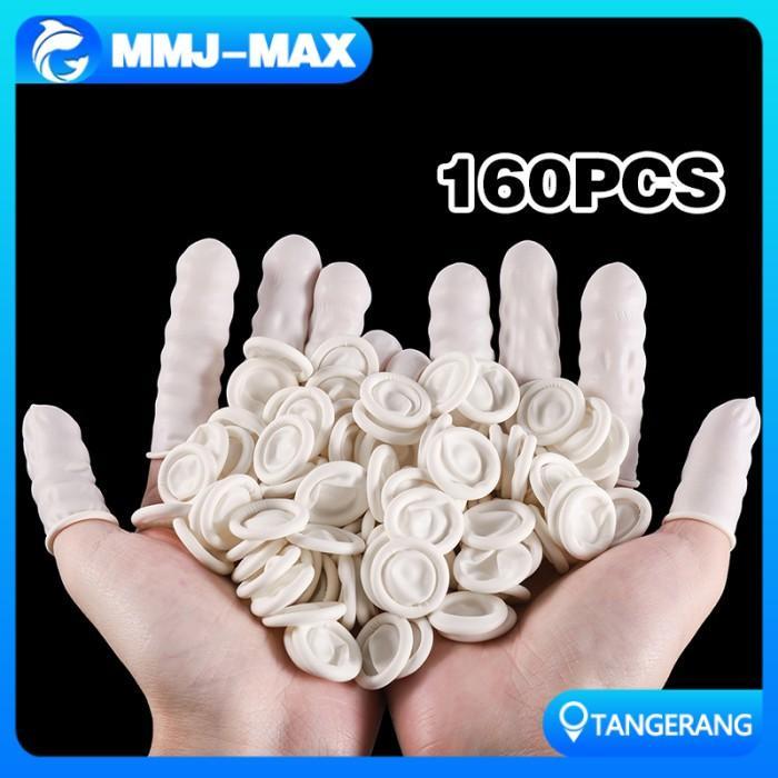 160PCS SARUNG JARI KARET / FINGER COAT / ALICE DENTAL / FINGER COAT / COT / COATS / COTS / SARUNG