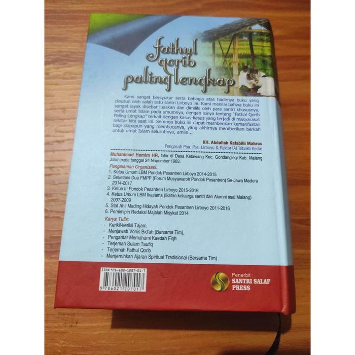 Terjemah Kitab Fathul Qorib Paling Lengkap Lirboyo Press Hard Cover Kitab Fikih Kitab Salaf Edisi