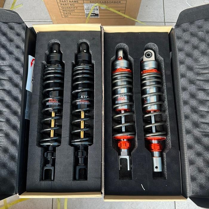 Skok Ktc Non Tabung Razor Pro Klik Rebound Nmax Old New Aerox Pcx 150 160 Warna Titanium Black Red