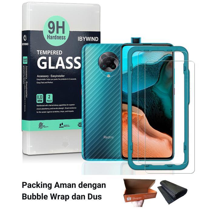 Tempered Glass Ibywind untuk Poco F2 Pro Temperglass Layar Bening