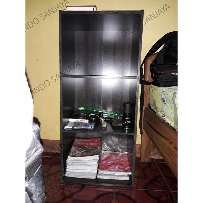 Rak Serbaguna / Rak Buku / Rak Baju / Rak Kaset 3 Susun Berkualitas Tbk