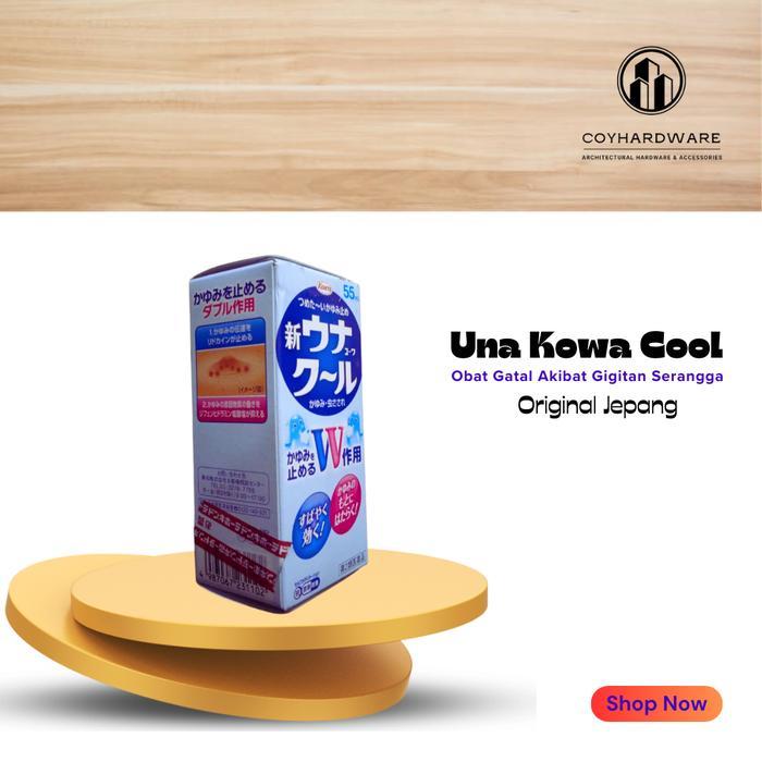 Salep Obat Gatal Gigitan Serangga Una Kowa Cool 55 Ml Asli Jepang New