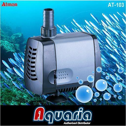 Atman AT-103 Pompa Air Aquarium/Aquascape/Kolam Submersible Water Pump Atman AT103