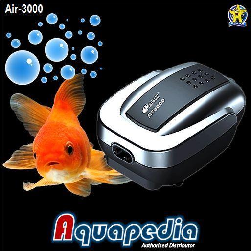 Resun Air-3000 Pompa Udara Aerator Aquarium Air Pump Resun Air3000