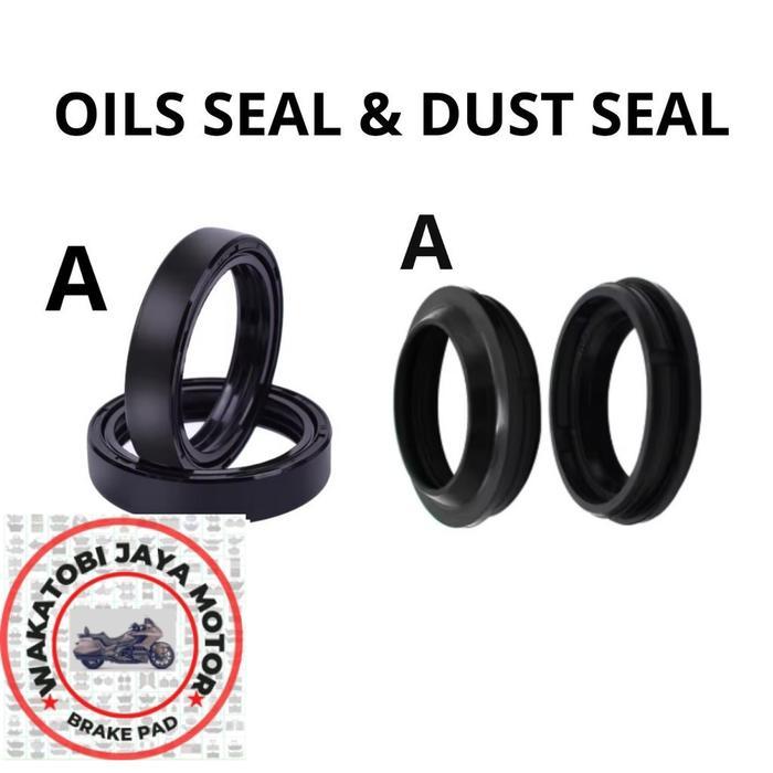 Seal Shock Depan dan Seal Debu Motor Suzuki DL650 V-STROM 650 GSX750 DL1000 V-STROM 1000 GSX1200