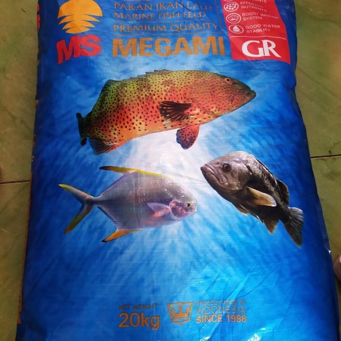 Pelet Megami size 2 repack pelet tenggelam slowsinking ikan mas koki