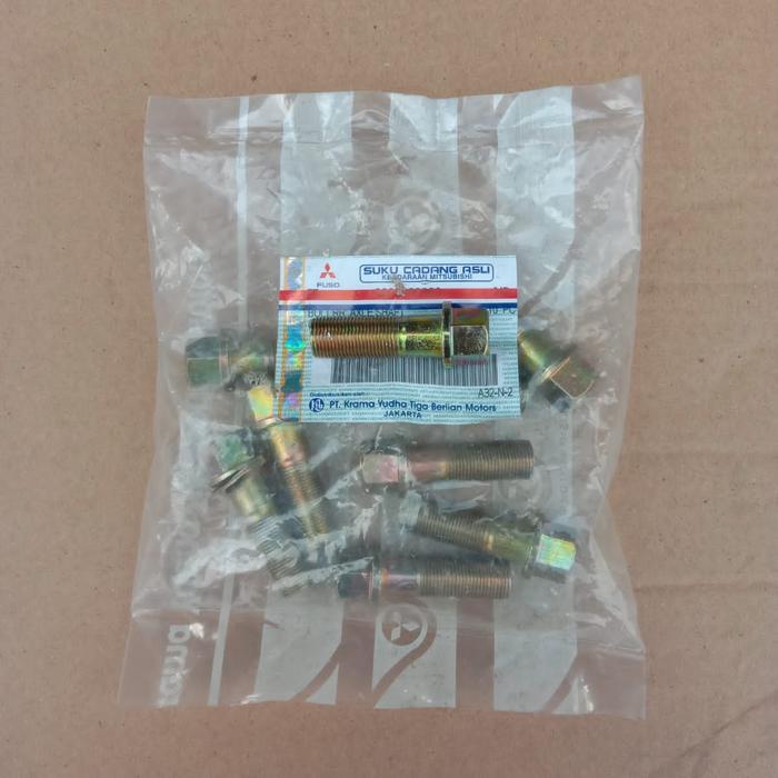 BAUT BOLT BOLD AS RODA PS 100 120 CANTER 110 125 ORIGINAL BARU / COPOTAN ORI QUALITY