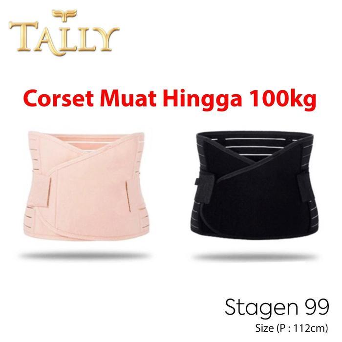 Tally Sta 99 Corset Muat Hingga 100Kg Stagen Wanita Korset Setelah Melahirkan Xxl Jumbo Korset