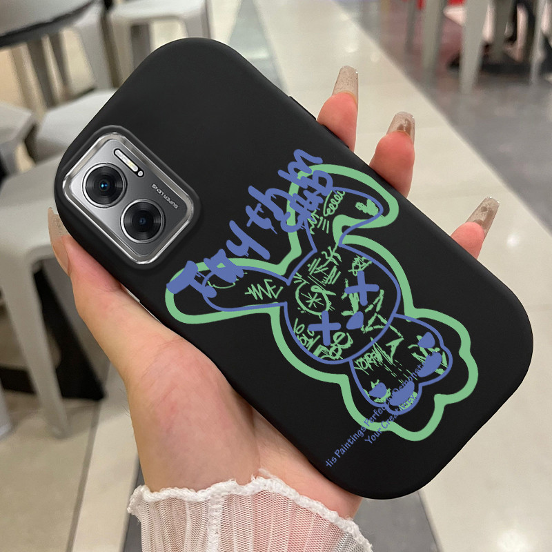 Casing Hp Untuk Xiaomi Redmi 10 Prime 10C Case Casing Beruang yang rusak pola Kerang gemuk ponsel HP