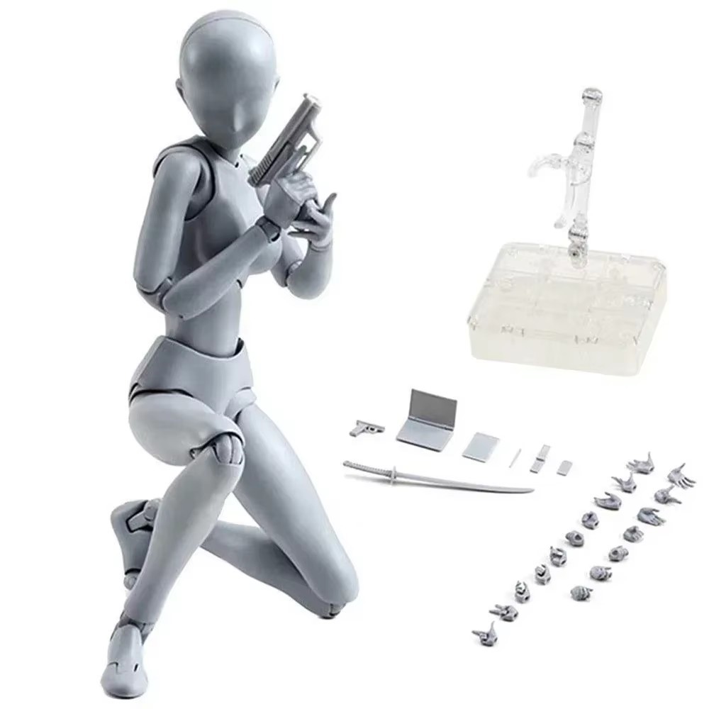 Sketch Draw figurines Male Female Movable Body Kun Body Chan Joint Pain Anime Figure Shf Action