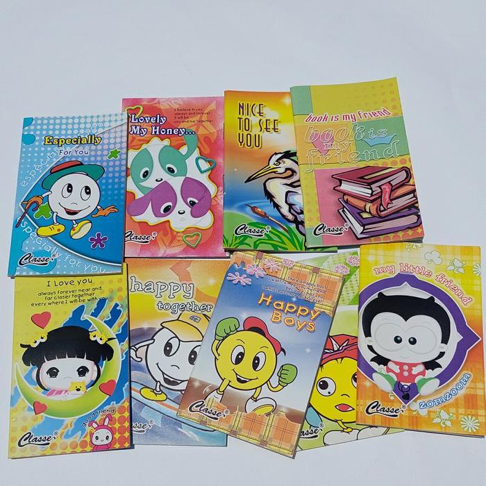Notes Kecil isi 100buku/pak Buku Notes Kecil/Buku Saku Catatan/memo