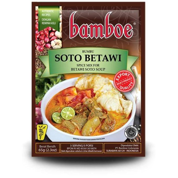 NEW Bumbu Bamboe Soto Betawi / Betawi Soto Soup