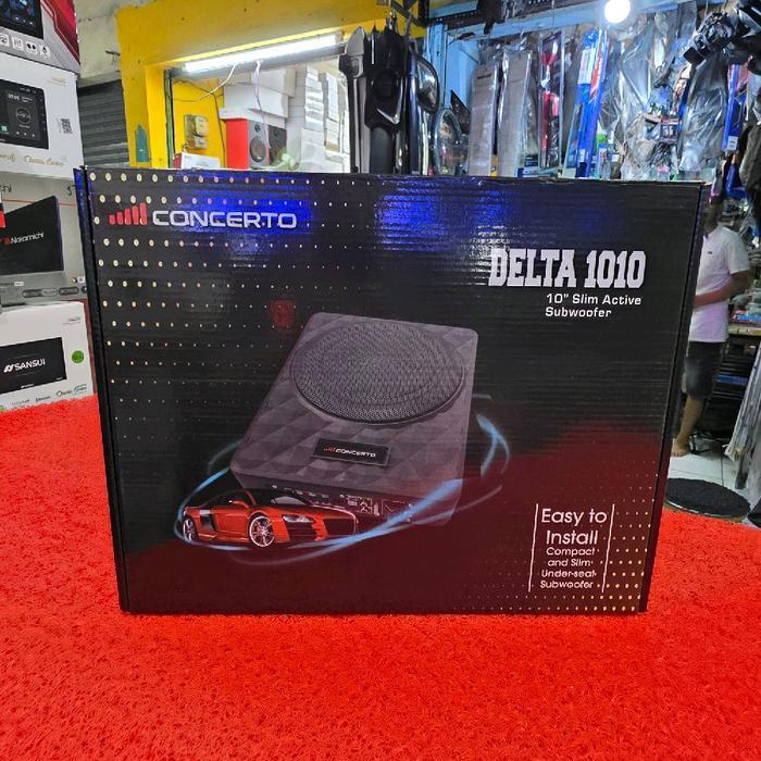 Subwoofer Kolong Aktif Concerto Delta 1010 Subwoofer Concerto 10 In