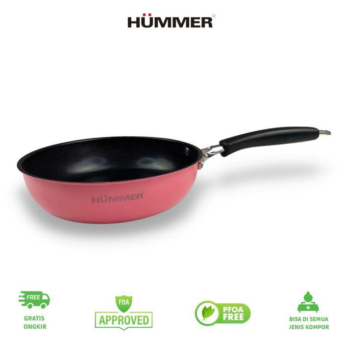 Hummer - Wajan wok Penggorengan Teflon 30 cm