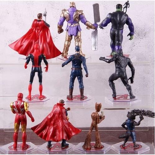 HOT SALE NEW - ACTION FIGURE SET AVENGERS END GAME KARAKTER MARVEL THANOS THOR ( 01E ) TERMURAH