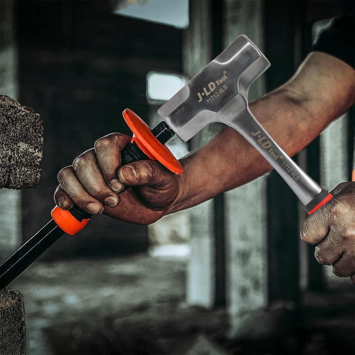 JLD 2-4LB Palu Batu /palu segi delapan /Palu Besi stone hammer