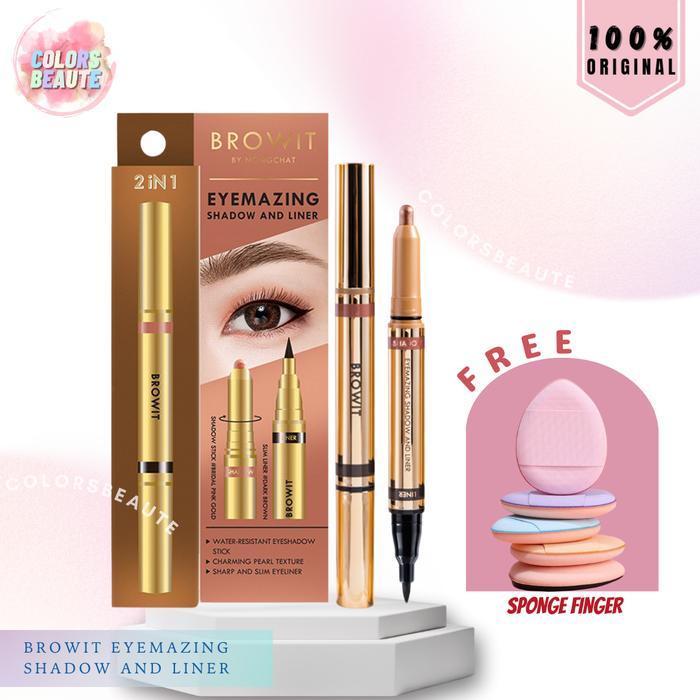 TERLARIS BROWIT by Nongchat Eyemazing Shadow And Liner