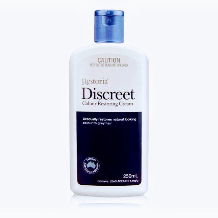 Discreet Restoria - Cream Penghitam Rambut