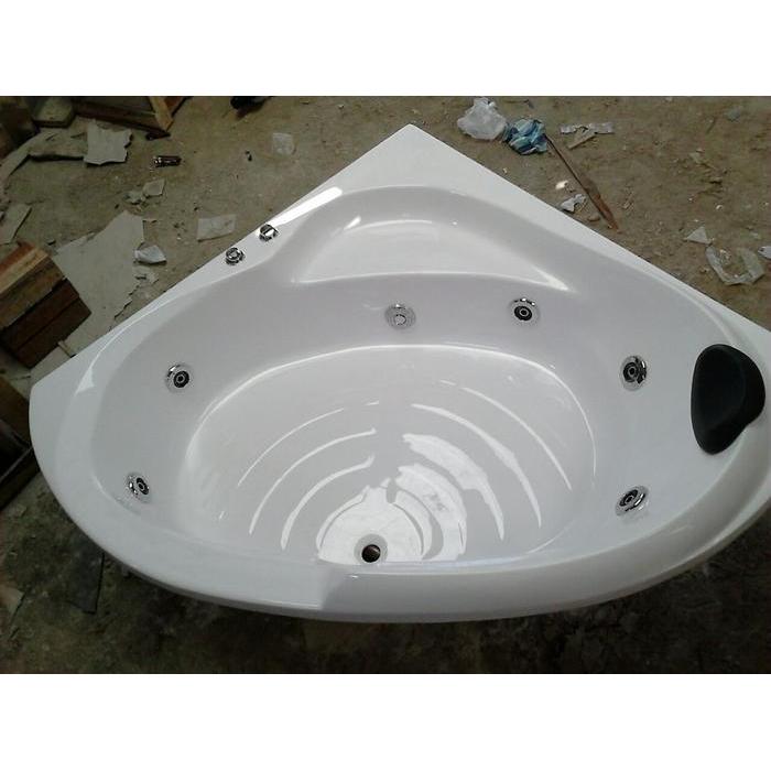 Promo Bathtub Sudut Stella Corner Marble Bath Tub Corner Jacuzzi Terlaris
