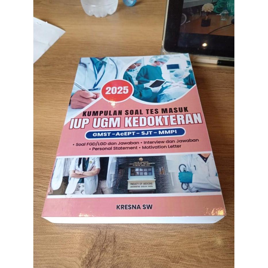 Promo Terbaru/ Buku Soal Tes Iup Ugm Kedokteran Dan Umum Gmst Acept Sjt Mmpi Edisi Terupdate