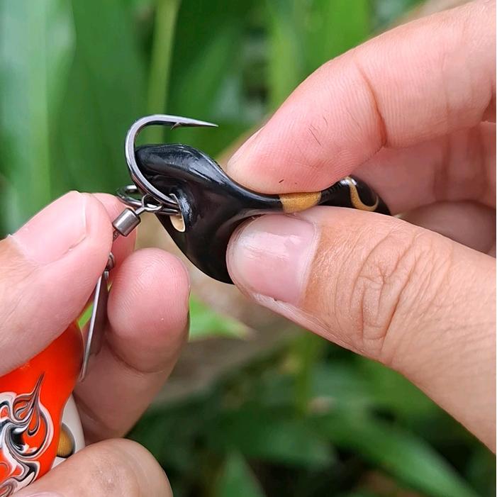 BISA COD Soft Frog BAR-BAR LURE umpan casting atau umpan palsu ukuran 4,3