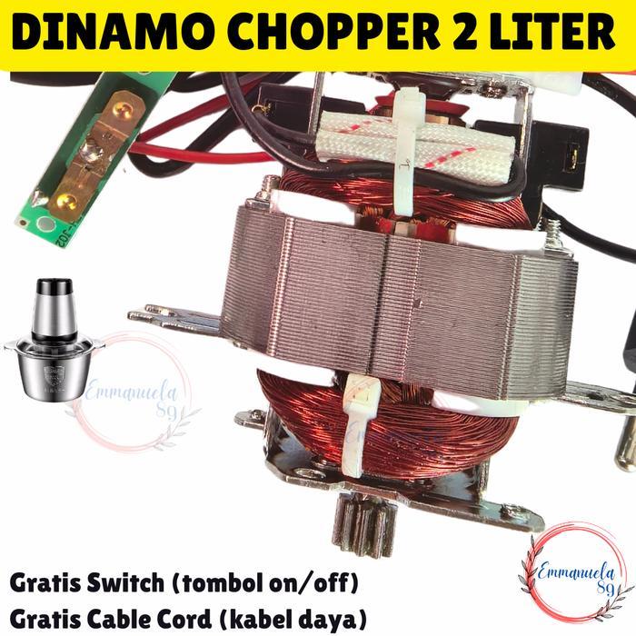 SX685 Shuangxiong Sparepart Pisau Cup Cover Mesin Chopper 2 Liter