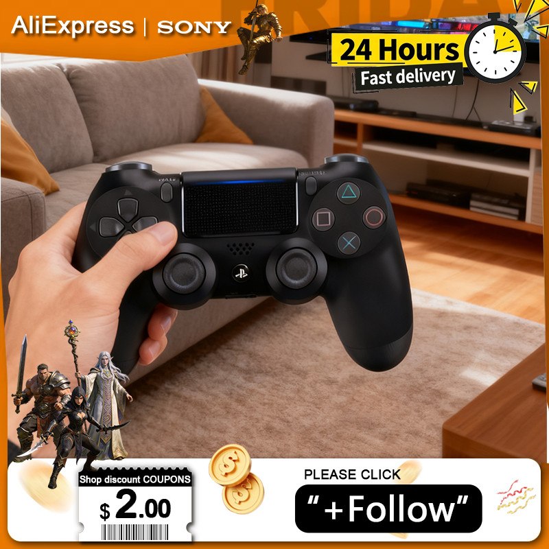 Original Sony ps4 controller Dualshock 4 controller Playstation Bluetooth Wireless Game PS4