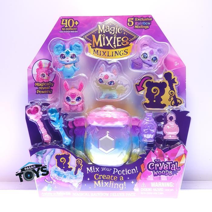 Magic Mixies Mixlings Magical Rainbow Deluxe Pack