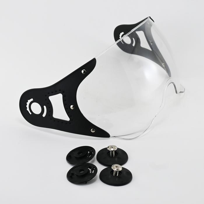 "New" Kaca Helm Pilot Italy BRH 1 Fantasy Warna Warni Helm Honda Scoopy Retro Classic + MurBaut Helm
