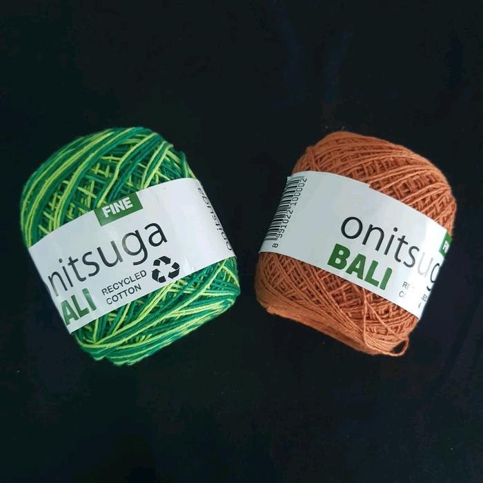 Benang Rajut Katun Roll Benang Onitsuga Benang Kerajinan Tangan