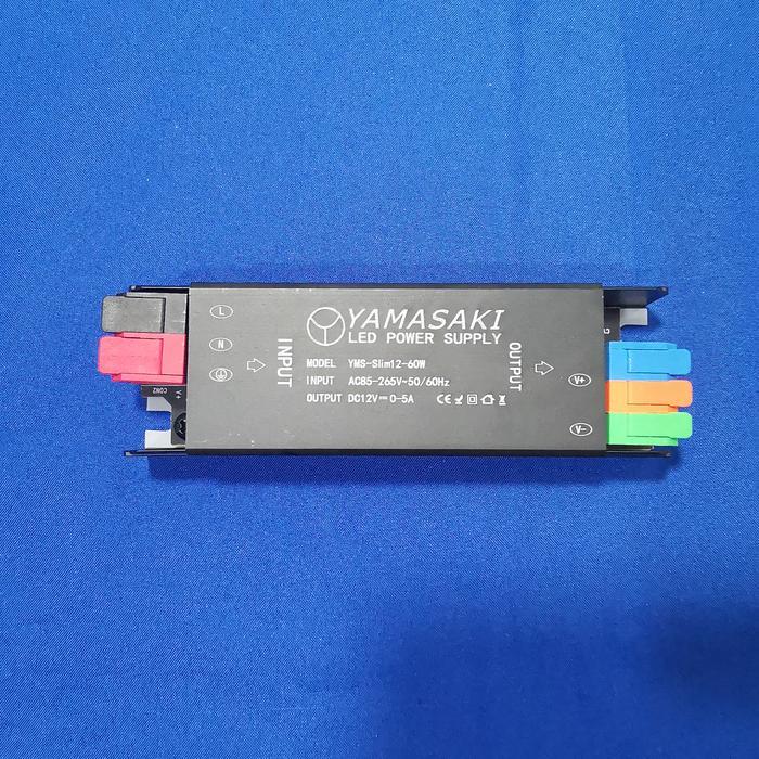 Adaptor Trafo Jaring Tipis 12V 5A untuk CCTV dan LED Strip