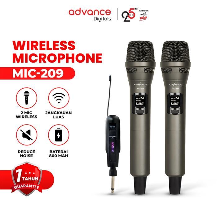 Saramonic - Microphone Wireless Mic-209 Dual Wireless