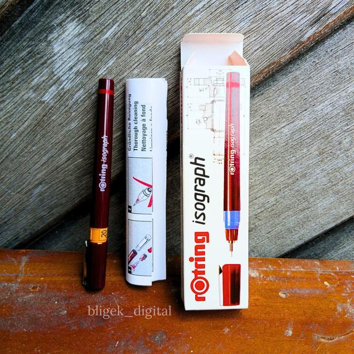Pen Isograph Rotring Dan Rapido Staedtler / Pulpen Gambar Teknik Dan Mata Pena / Mata Rapido Dan