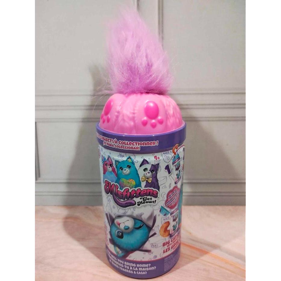Boneka Kucing Lucu Bahan Lembut Warna Ungu