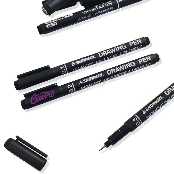 SNOWMAN DRAWING PEN 0,05-0,8 MM - 0.05