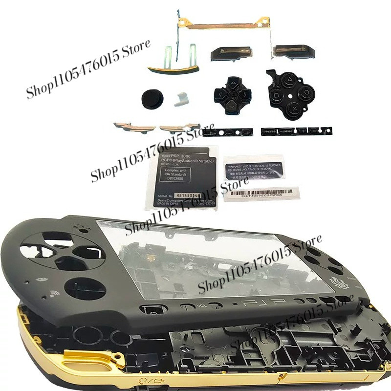 Monster Hunter Housing Shell for PSP3000 09G TA-095 High Version Replacement Case with Buttons