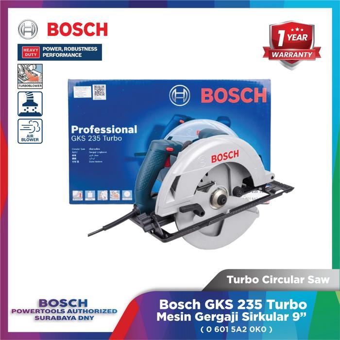 Circular Saw 9" Bosch GKS 235 Turbo Gergaji Sirkel